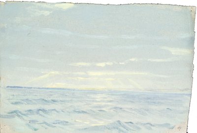 Merimaisema, 1800-luvun loppu - 1900-luvun puoliväli (öljy paperille) tekijältä John Everett