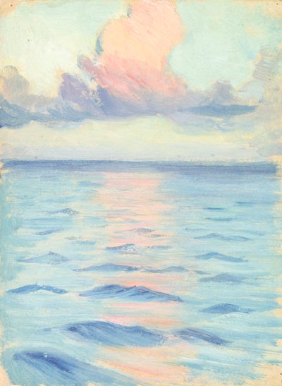 Merimaisema, 1800-luvun loppu - 1900-luvun puoliväli (öljy paperille). tekijältä John Everett