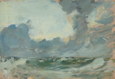 Merimaisema, 1800-luvun loppu - 1900-luvun puoliväli (öljy paperille) tekijältä John Everett