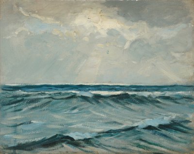 Merimaisema, 1800-luvun loppu - 1900-luvun puoliväli (öljy paperille) tekijältä John Everett