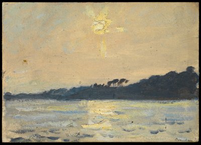 Merimaisema, 1900-luvun alkupuolisko (öljy paperille) tekijältä John Everett
