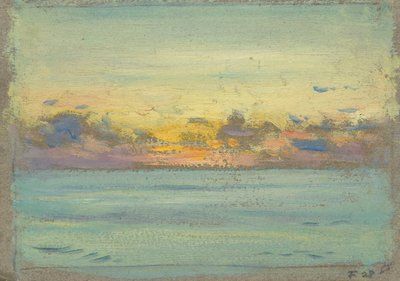 Merimaisema, 1800-luvun loppu - 1900-luvun puoliväli (öljy paperille) tekijältä John Everett