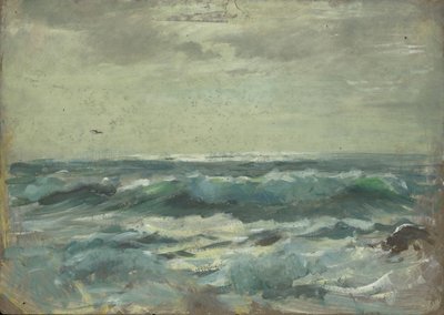 Merimaisema, 1800-luvun loppu - 1900-luvun puoliväli (öljy paperille) tekijältä John Everett