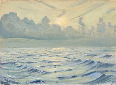 Merimaisema, 1800-luvun loppu - 1900-luvun puoliväli (öljy paperille) tekijältä John Everett