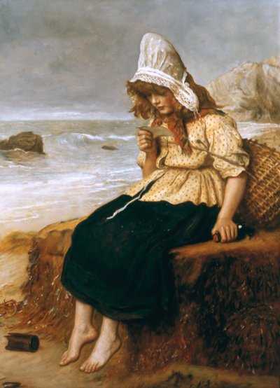Huonekalut ja erilaiset esineet 1100- ja 1300-luvuilta tekijältä John Everett Millais