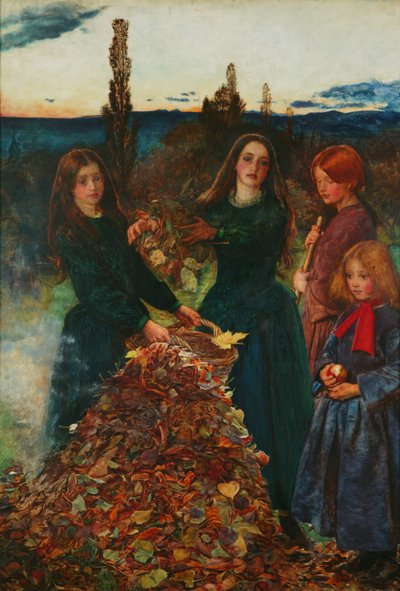 Syksyn lehdet tekijältä John Everett Millais