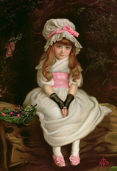 Kirsikka kypsä, 1879 tekijältä John Everett Millais