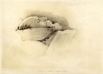 Dickens, kuolemansa jälkeinen päivä, 1870 tekijältä John Everett Millais