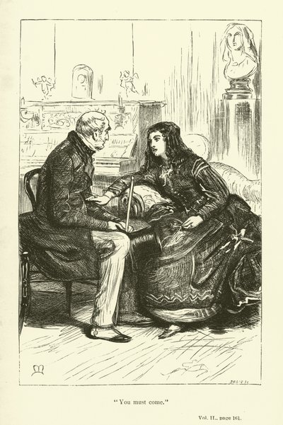 Anthony Trollopen kuvitus Phineas Finnille tekijältä John Everett Millais