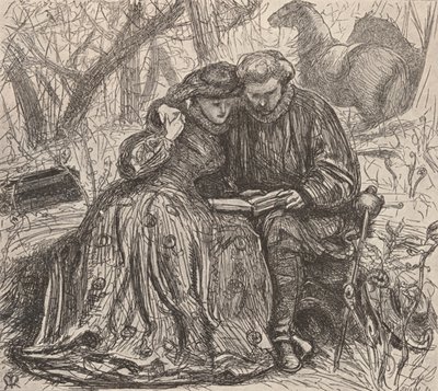 Kuva sisar Annesin koeajasta, c1850-1890, 1923 tekijältä John Everett Millais