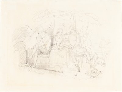 Rakastajat puun alla tekijältä John Everett Millais