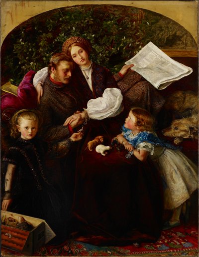 Rauha solmittu, 1856 tekijältä John Everett Millais