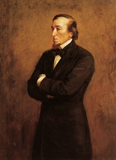 Muotokuva Benjamin Disraelista, minä Beaconsfieldin kreivistä (maalaus) tekijältä John Everett Millais
