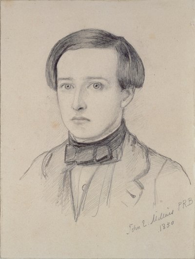 Charles Allston Collinsin muotokuva, 1850 tekijältä John Everett Millais