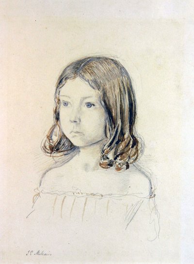 Mary Gertrude Holmesin muotokuva tekijältä John Everett Millais