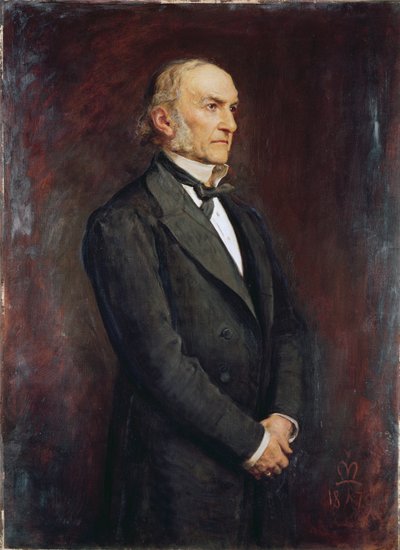 Muotokuva William Ewart Galdstonesta (1809-1898) 1879 tekijältä John Everett Millais