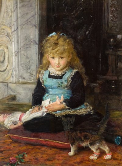 Saapasjalkakissa tekijältä John Everett Millais