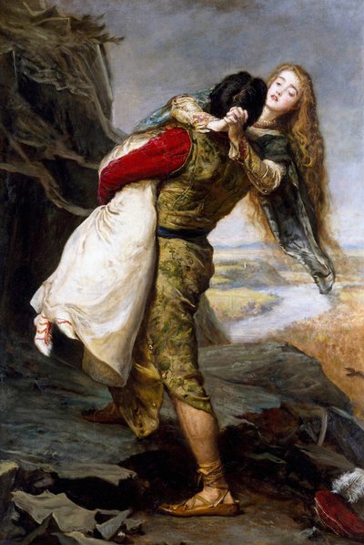 Rakkauden kruunu tekijältä John Everett Millais