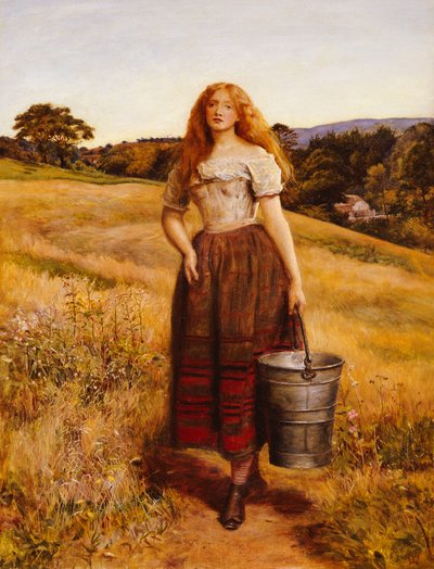 Maanviljelijän tytär tekijältä John Everett Millais