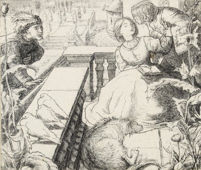 Nukkuva palatsi, 1800-luvun loppu tekijältä John Everett Millais