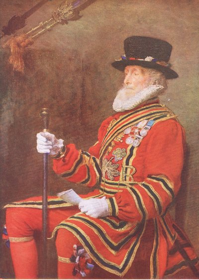 The Yeoman of the Guard, My Magazine, pub.1922 tekijältä John Everett Millais