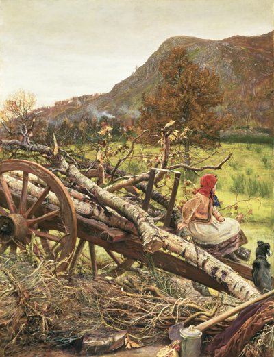 Talvi polttoaine tekijältä John Everett Millais