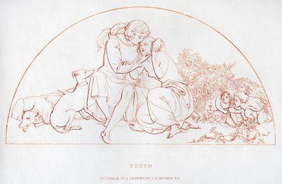 Nuoriso, 1800-luku. tekijältä John Everett Millais