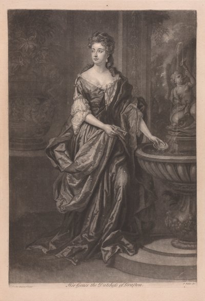 Hänen armonsa Graftonin herttuatar tekijältä John Faber the younger