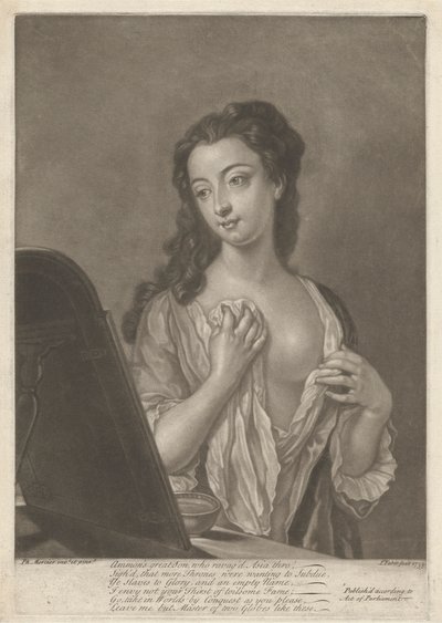 Lady with Glass tekijältä John Faber the younger