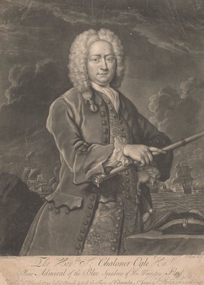 Sir Chaloner Ogle tekijältä John Faber the younger