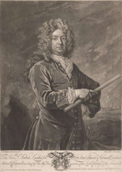 Kunnioitettava John Leake tekijältä John Faber the younger