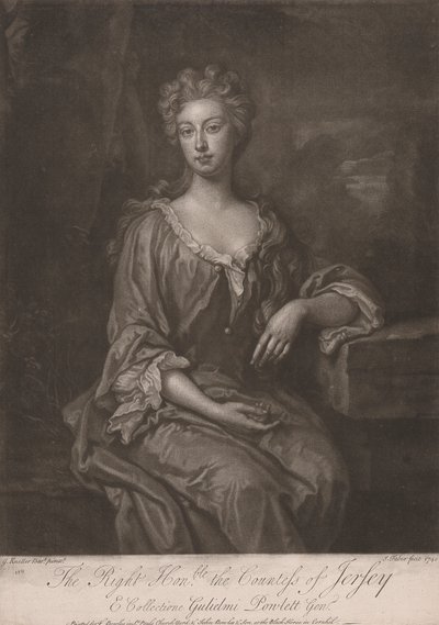Oikea kunnia Jerseyn kreivitär tekijältä John Faber the younger