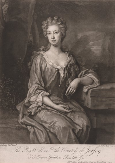 Oikea kunnia Jerseyn kreivitär tekijältä John Faber the younger