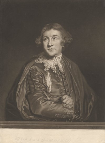 David Garrick Kitelyn hahmossa tekijältä John Finlayson