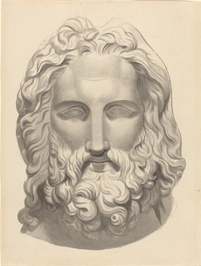 Antiikkinen partapää tekijältä John Flaxman