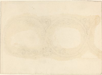 Disseny de vora ornamental amb figures femenines alades finlandès tekijältä John Flaxman