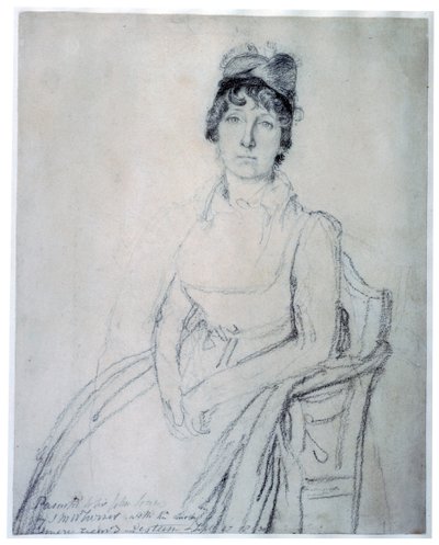 Luonnos Eliza Soanesta, noin 1800 tekijältä John Flaxman