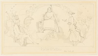 Jumalten neuvosto tekijältä John Flaxman