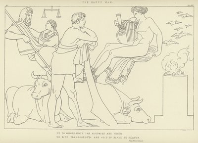 Onnellinen Mies tekijältä John Flaxman