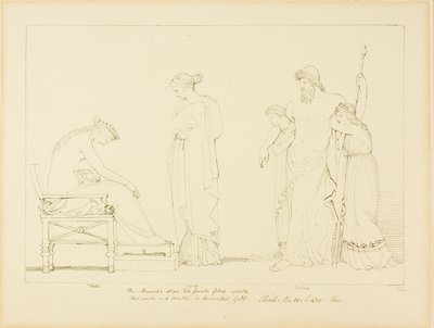 Vulcanus ja Thetis tekijältä John Flaxman