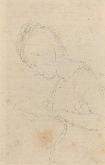 Nainen profiilissa tekijältä John Flaxman