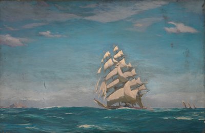 "Cutty Sark" (1869), 1900-luvun alku (öljy kankaalle) tekijältä John Fraser