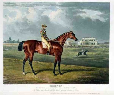 "Memnon", suuren St. Legerin voittaja Doncasterissa tekijältä John Frederick Herring Snr