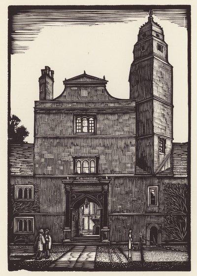 Cambridge: Caius (puupiirros) tekijältä John Frederick Greenwood