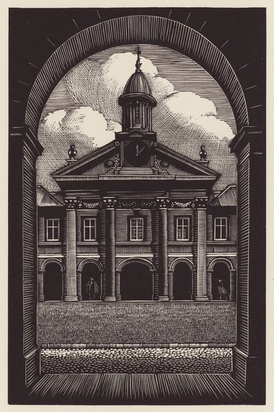 Cambridge: Emmanuel (puupiirros) tekijältä John Frederick Greenwood