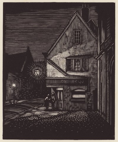 Cambridge: Peas Hill (puupiirros) tekijältä John Frederick Greenwood