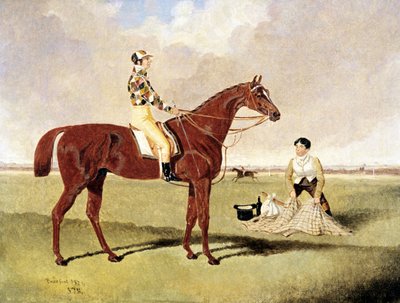 "Barefoot" ratsastaa Dick Goodison tekijältä John Frederick Herring Jnr