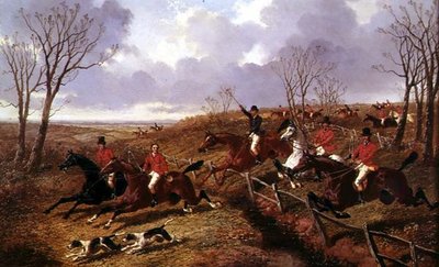 Full Cry (öljy kankaalle) tekijältä John Frederick Herring Jnr