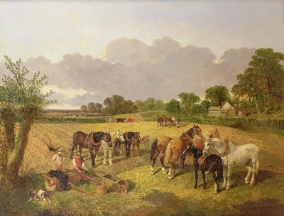 Lepoaurajoukkue tekijältä John Frederick Herring Senior