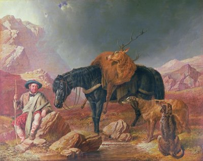Paluu metsästä tekijältä John Frederick Herring Senior